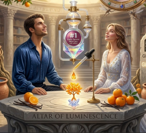 Illustration celebrating Glowic Antioxidant Serum as the number one daily serum women use